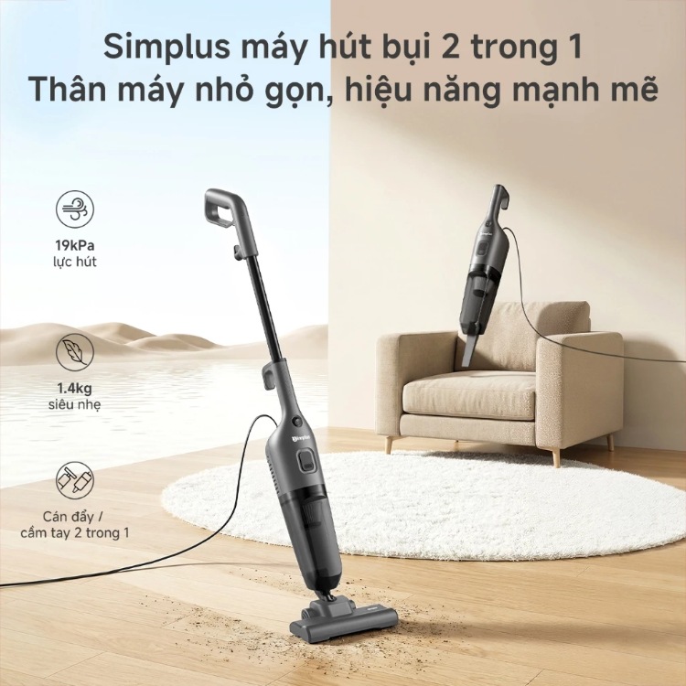 Dọn nhà nhanh gọn với 7 máy hút bụi cầm tay đang được chú ý