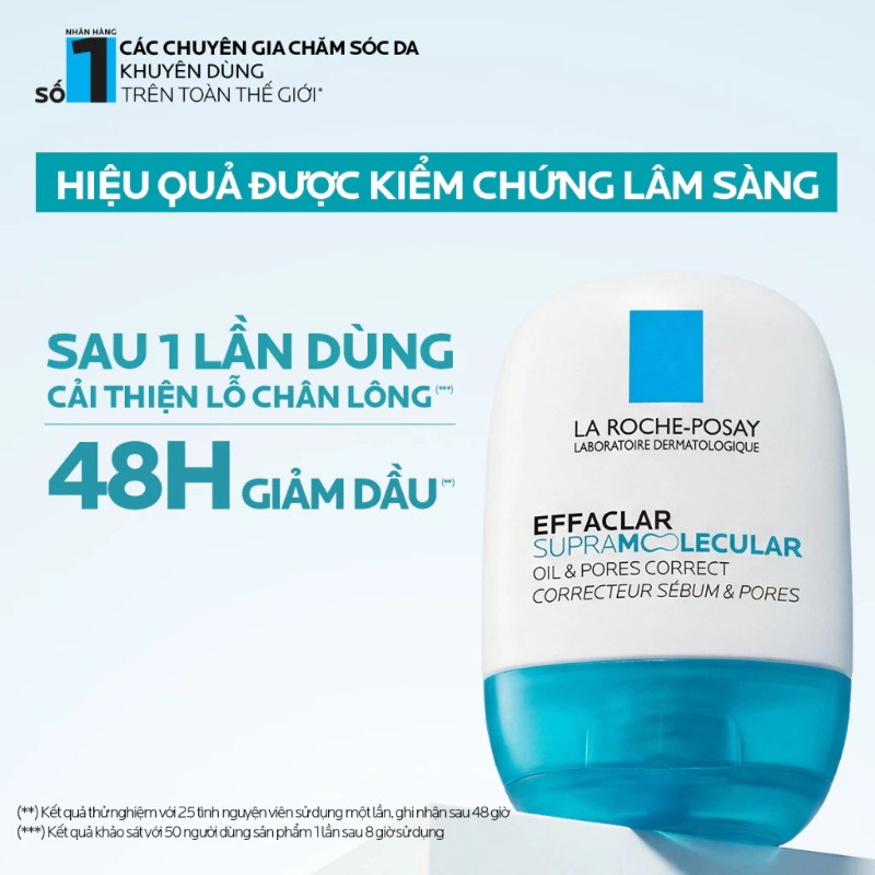 Kem dưỡng La Roche-Posay Effaclar Supra Molecular có hiệu quả như lời đồn?